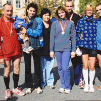 Bild Die Familie Strosny ist mit drei Generationen am Stadtlauf Beteiligt.