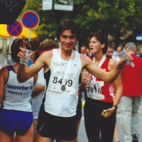 Bild Der Sieger des 13. Stadtlauf Michael Schering aus Leipzig 